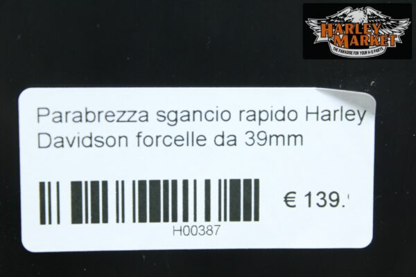 Parabrezza sgancio rapido Harley Davidson forcelle da 39mm - immagine 11