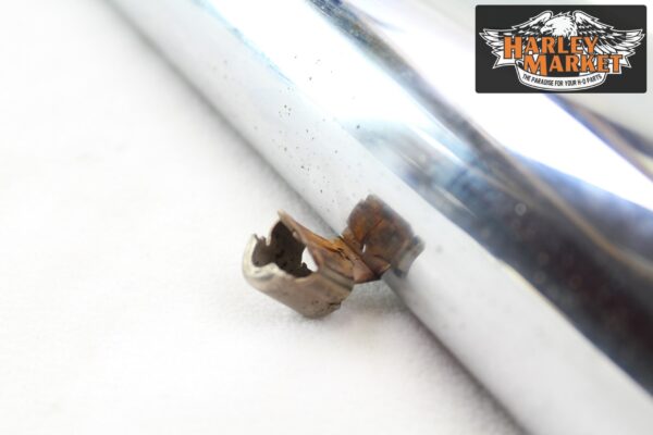 Paracalore scarico cilindro posteriore dual Harley Davidson Touring - immagine 4