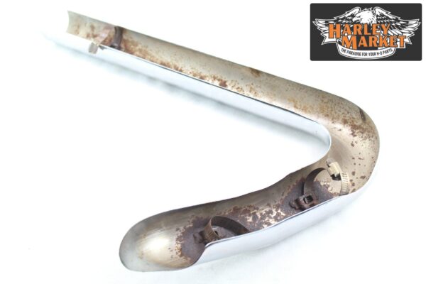Paracalore scarico cilindro posteriore dual Harley Davidson Touring - immagine 8