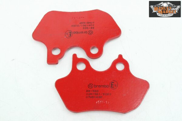 Pastiglie Brembo posteriori Harley Davidson Fat Boy Electra Dyna - immagine 3