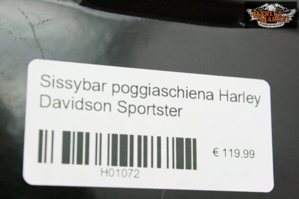 Sissybar poggiaschiena Harley Davidson Sportster - immagine 7