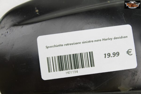 Specchietto retrovisore sinistro nero Harley davidson - immagine 6