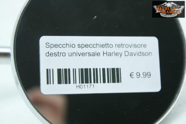 Specchio specchietto retrovisore destro universale Harley Davidson - immagine 6