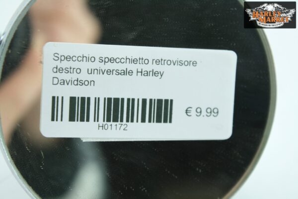 Specchio specchietto retrovisore destro  universale Harley Davidson - immagine 6