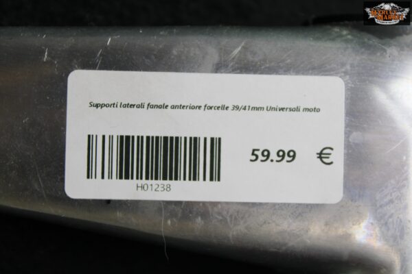 Supporti laterali fanale anteriore forcelle 39/41mm Universali moto - immagine 6