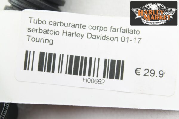 Tubo carburante corpo farfallato serbatoio HarleyDavidson 01-17 Touring - immagine 5
