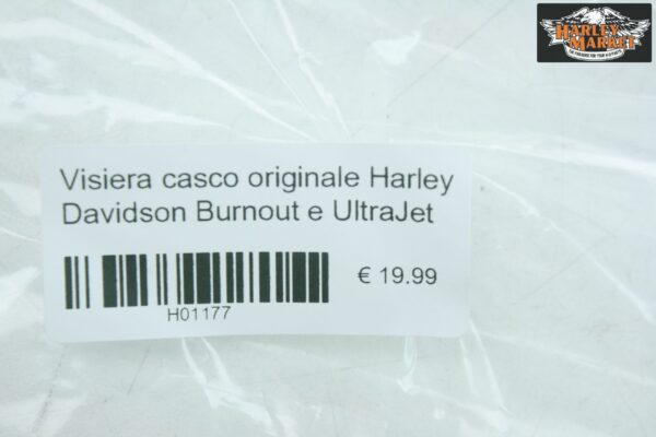 Visiera casco originale Harley Davidson Burnout e UltraJet - immagine 6