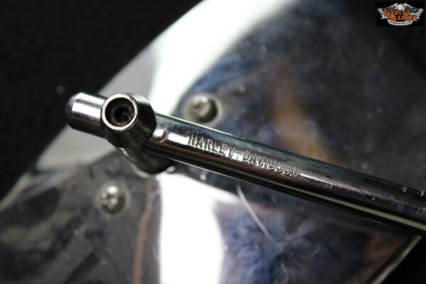 Pair of Harley davidson "short stem" rectangular mirrors - Image 3
