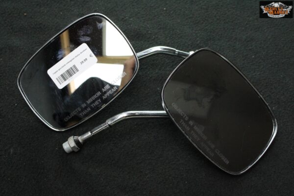Pair of rectangular mirrors Harley davidson