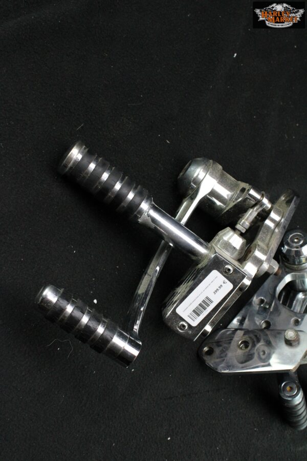 Chrome 3/4" master cylinder controls for 1986 thru 1999 Softail - Image 2