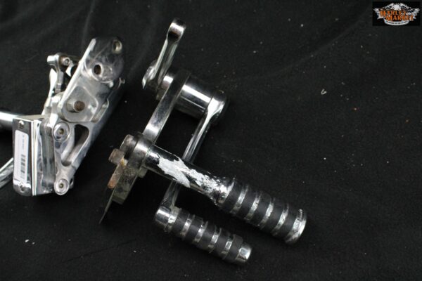 Chrome 3/4" master cylinder controls for 1986 thru 1999 Softail - Image 3