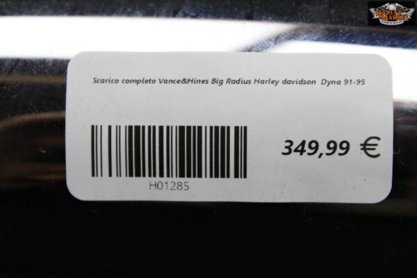 Vance&Hines Big Radius Harley Davidson Dyna 91-95 Complete Exhaust - Image 7