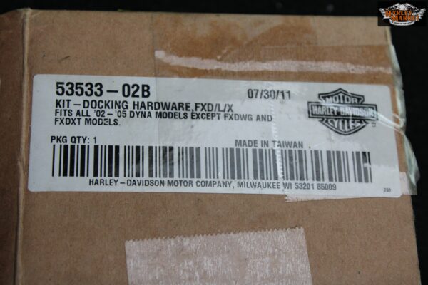 Kit di fissaggio portapacchi per Harley Davidson Dyna 02-05 - immagine 3