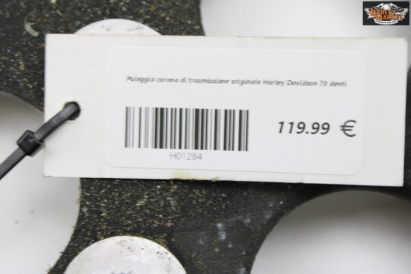 Original Harley Davidson 70 tooth drive sprocket pulley - Image 5