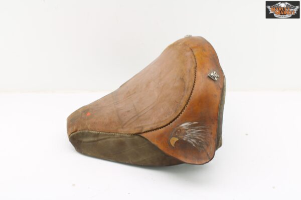 Harley davidson softail Heritage single leather seat - Image 2